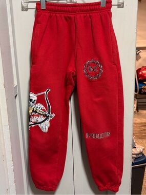 Kids bone collectors sweatpants size s